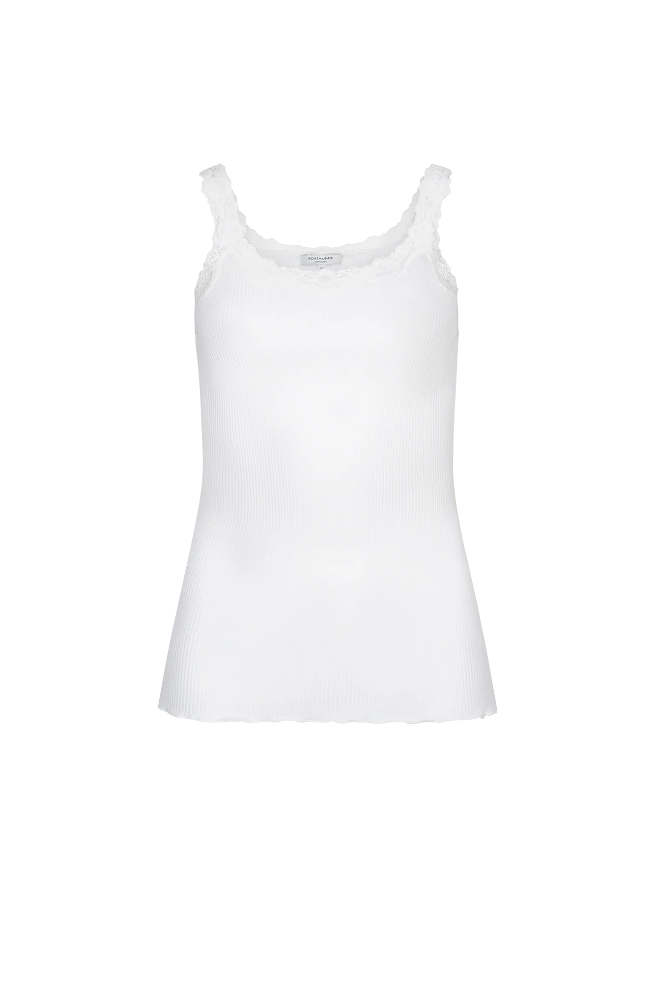 Babette Deep Back Top Wit