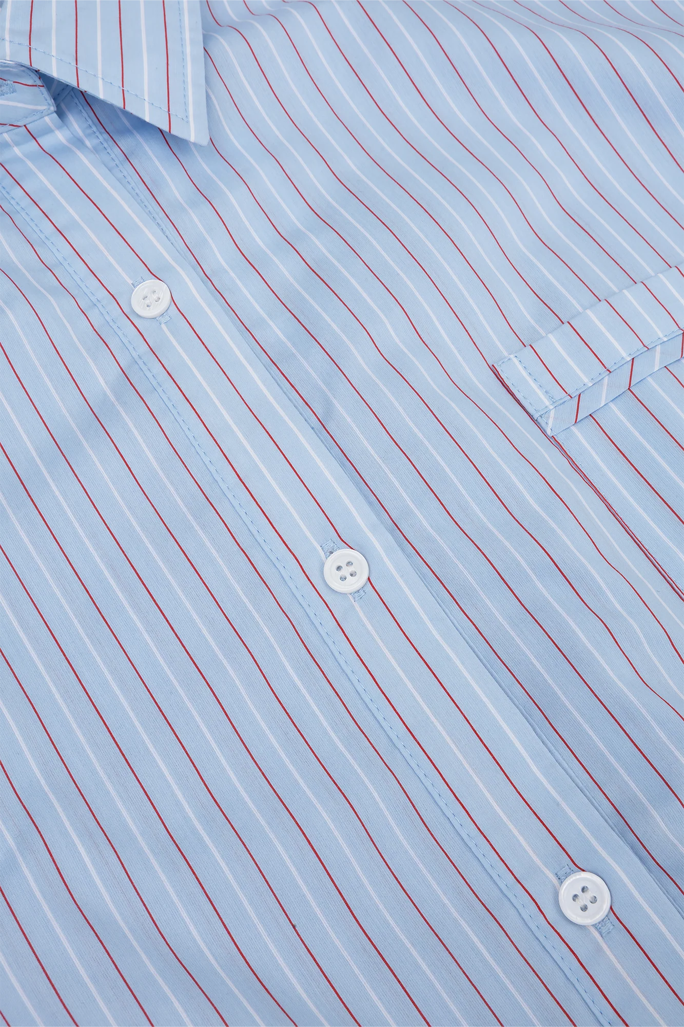 Bink Blouse Licht Blauw Streep - Image 4