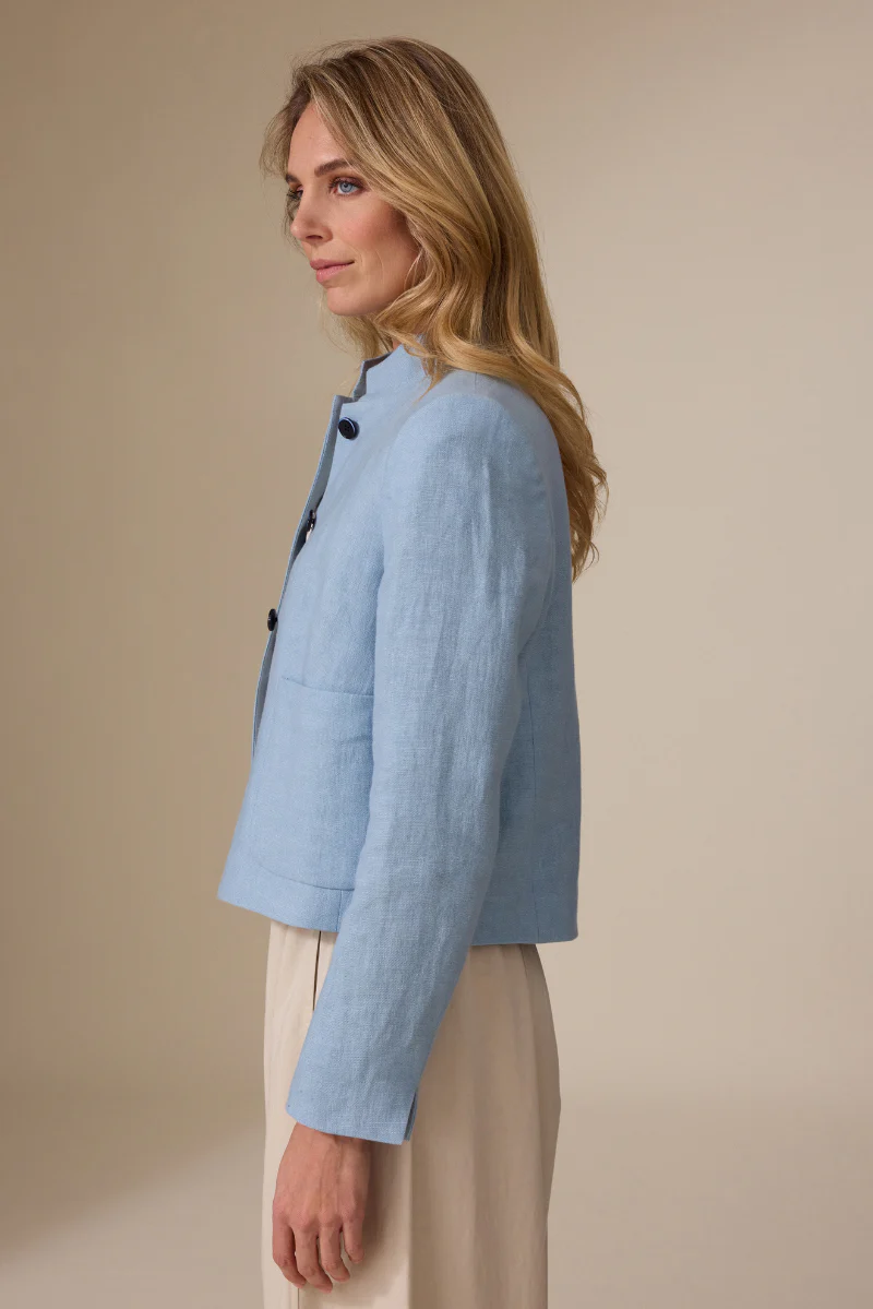 Kae Blazer Licht Blauw - Image 4
