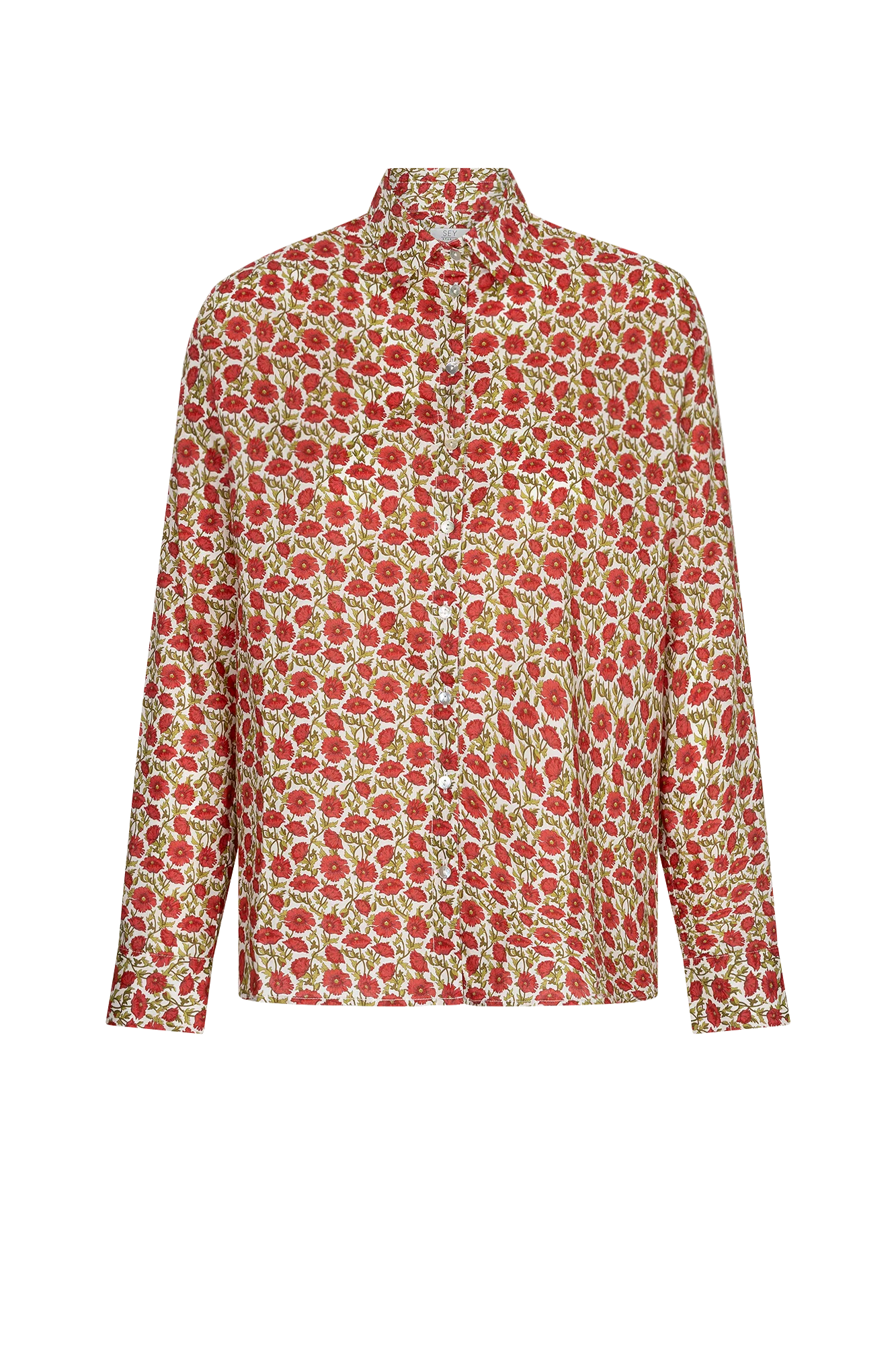 Mayla Blouse Rood Print