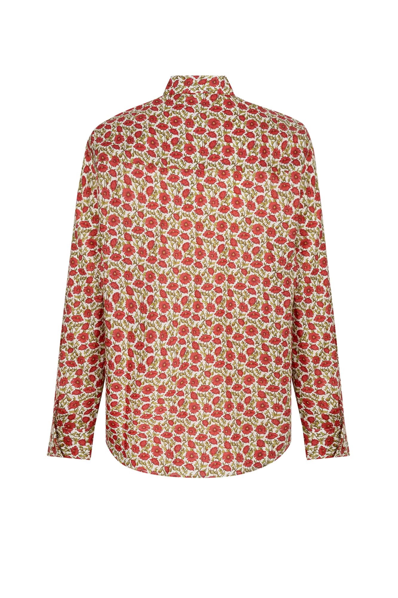Mayla Blouse Rood Print - Image 2