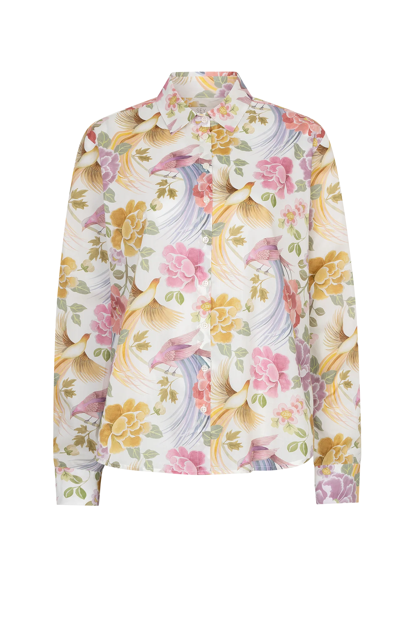 Otilla Blouse Roze Print