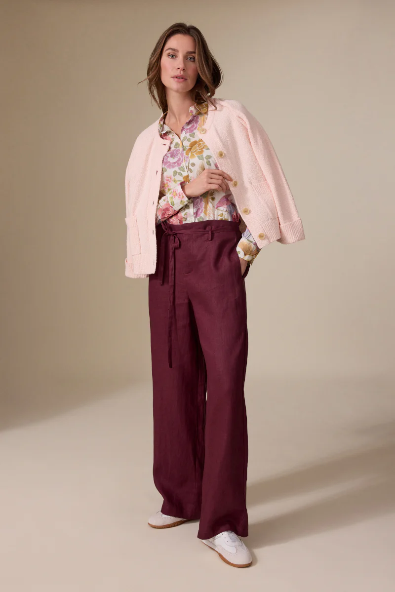Otilla Blouse Roze Print - Image 2