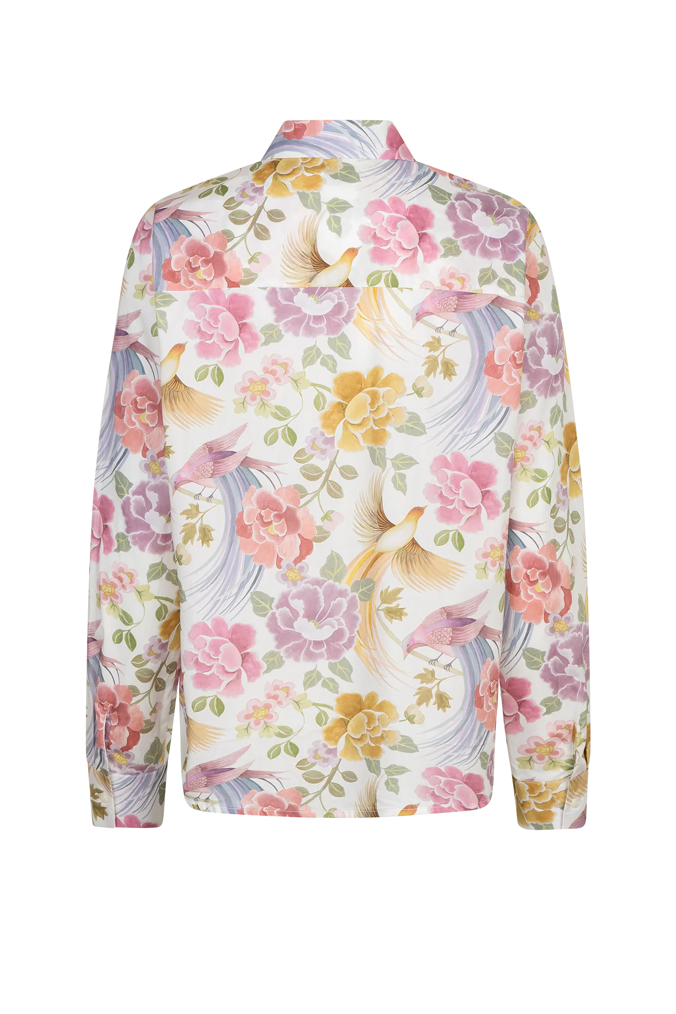 Otilla Blouse Roze Print - Image 3