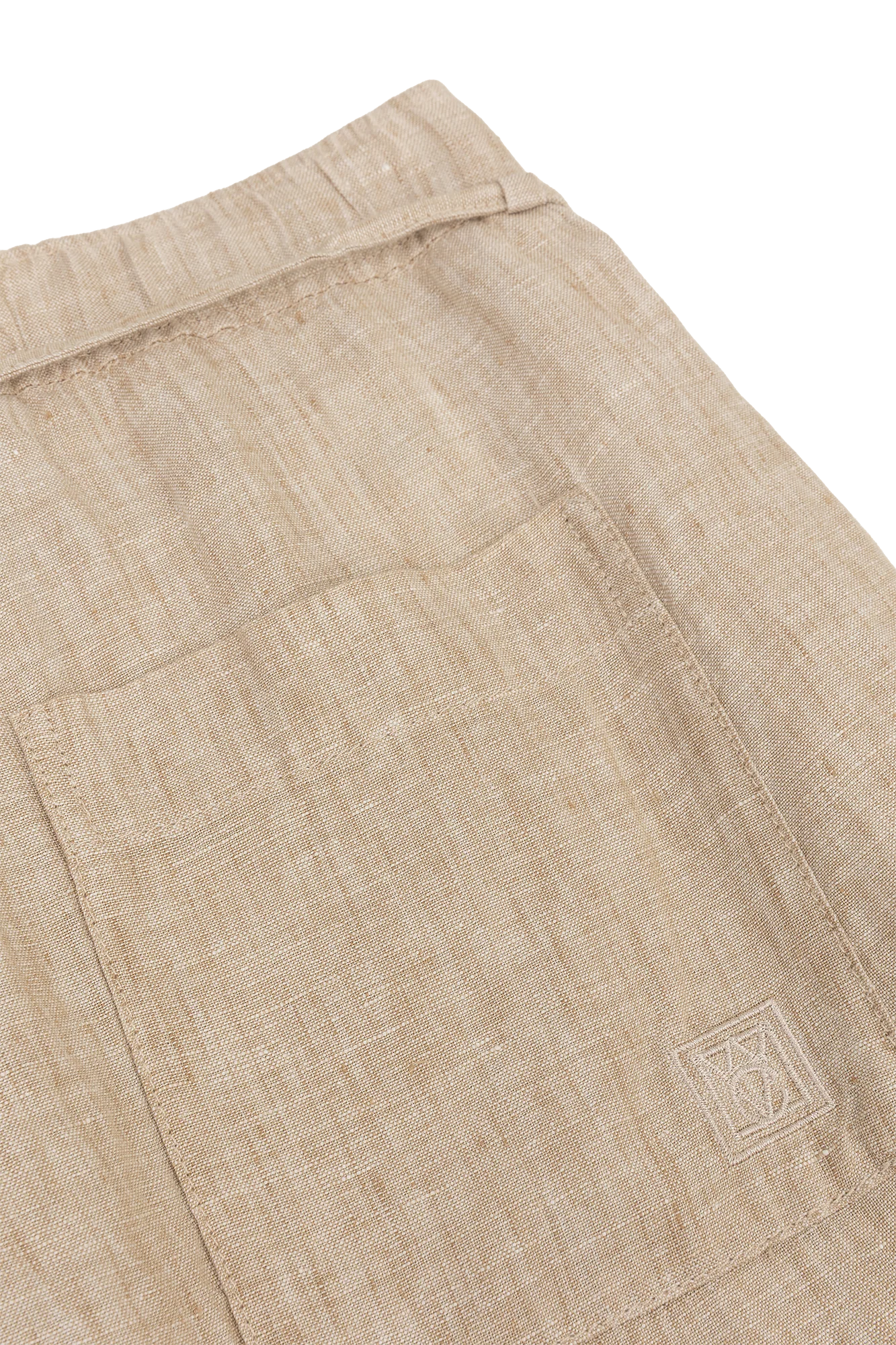 Chiara Broek Linnen Beige - Image 3