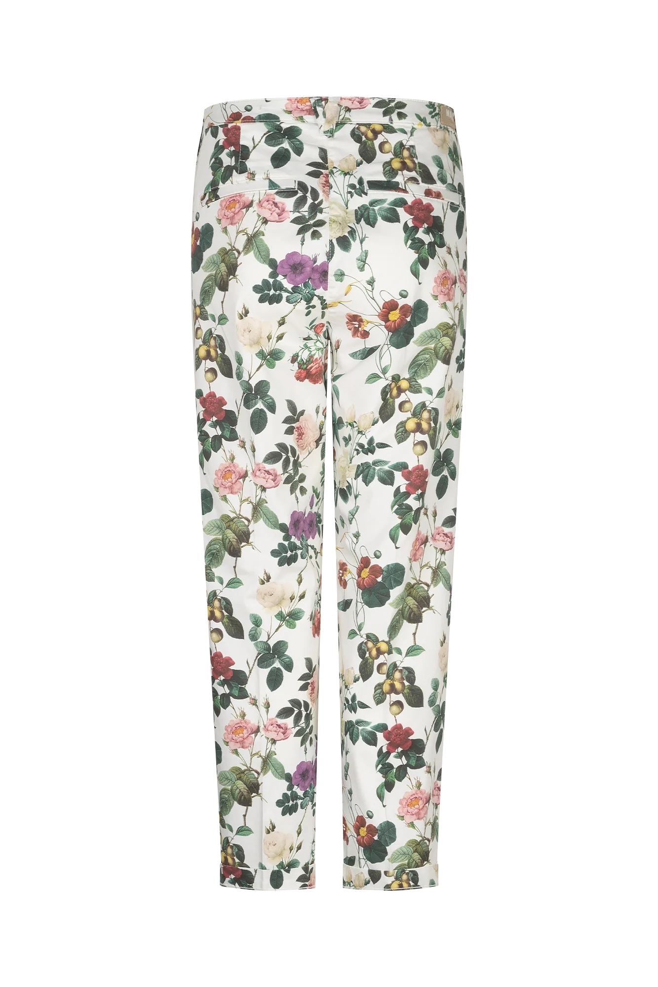 Chino Flower Broek Off-white Print - Image 2