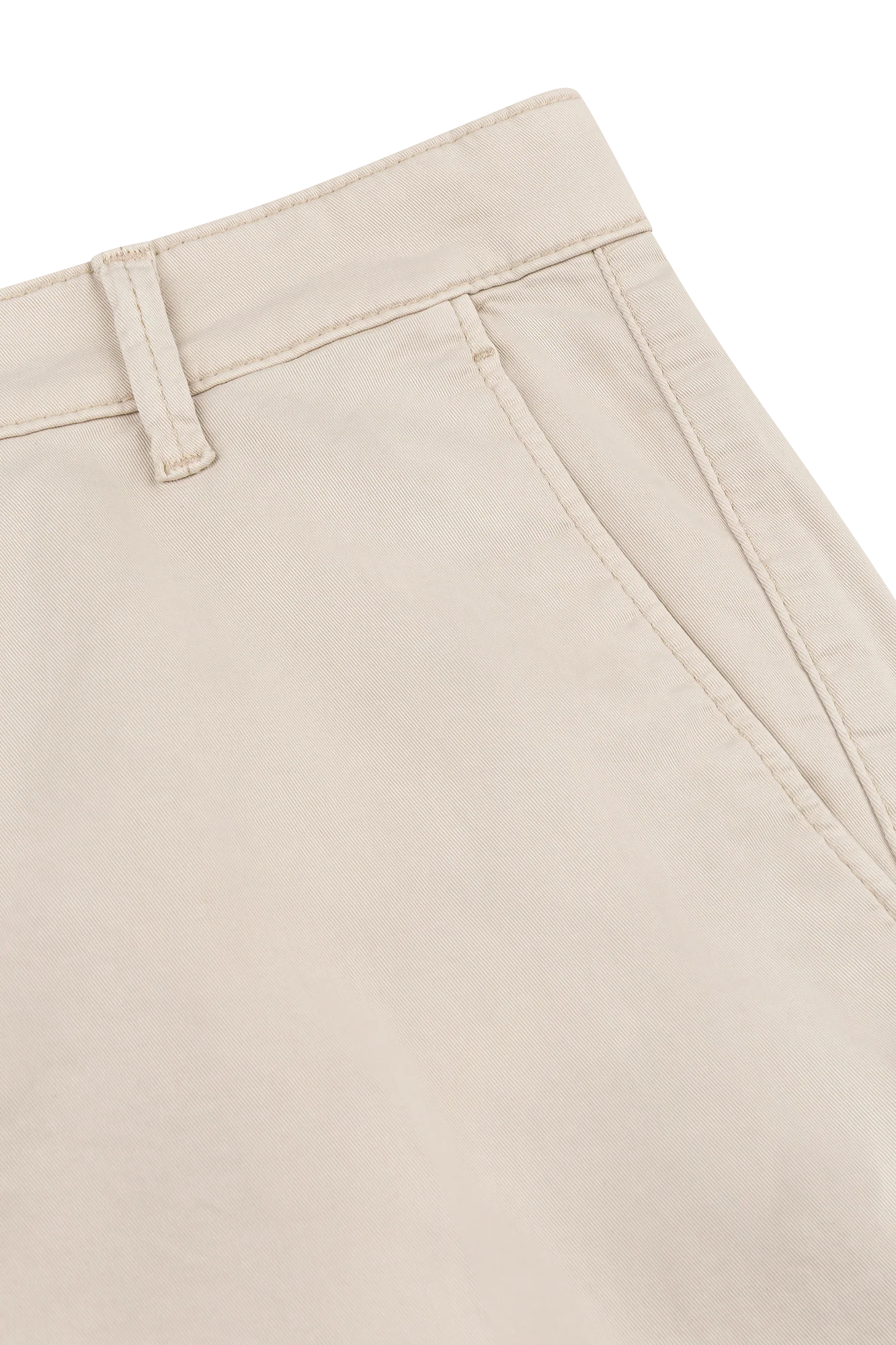 Chino Turn Up Broek Ivoor - Image 3