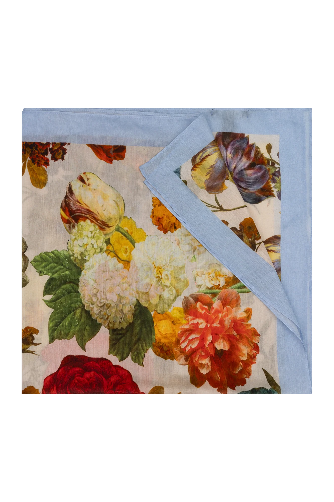 Giana Shawl Blauw Print - Image 2
