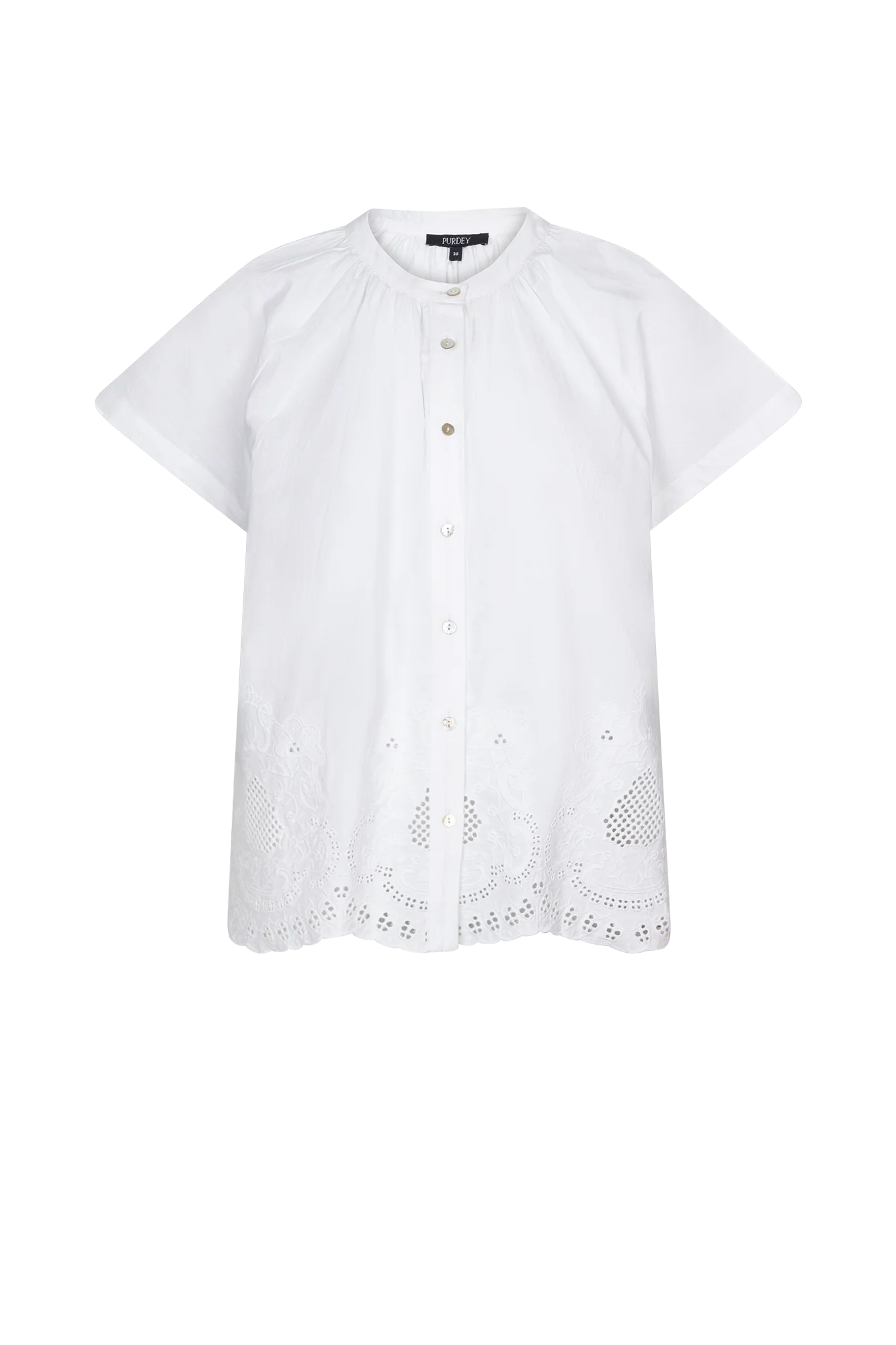 Karo Blouse Wit