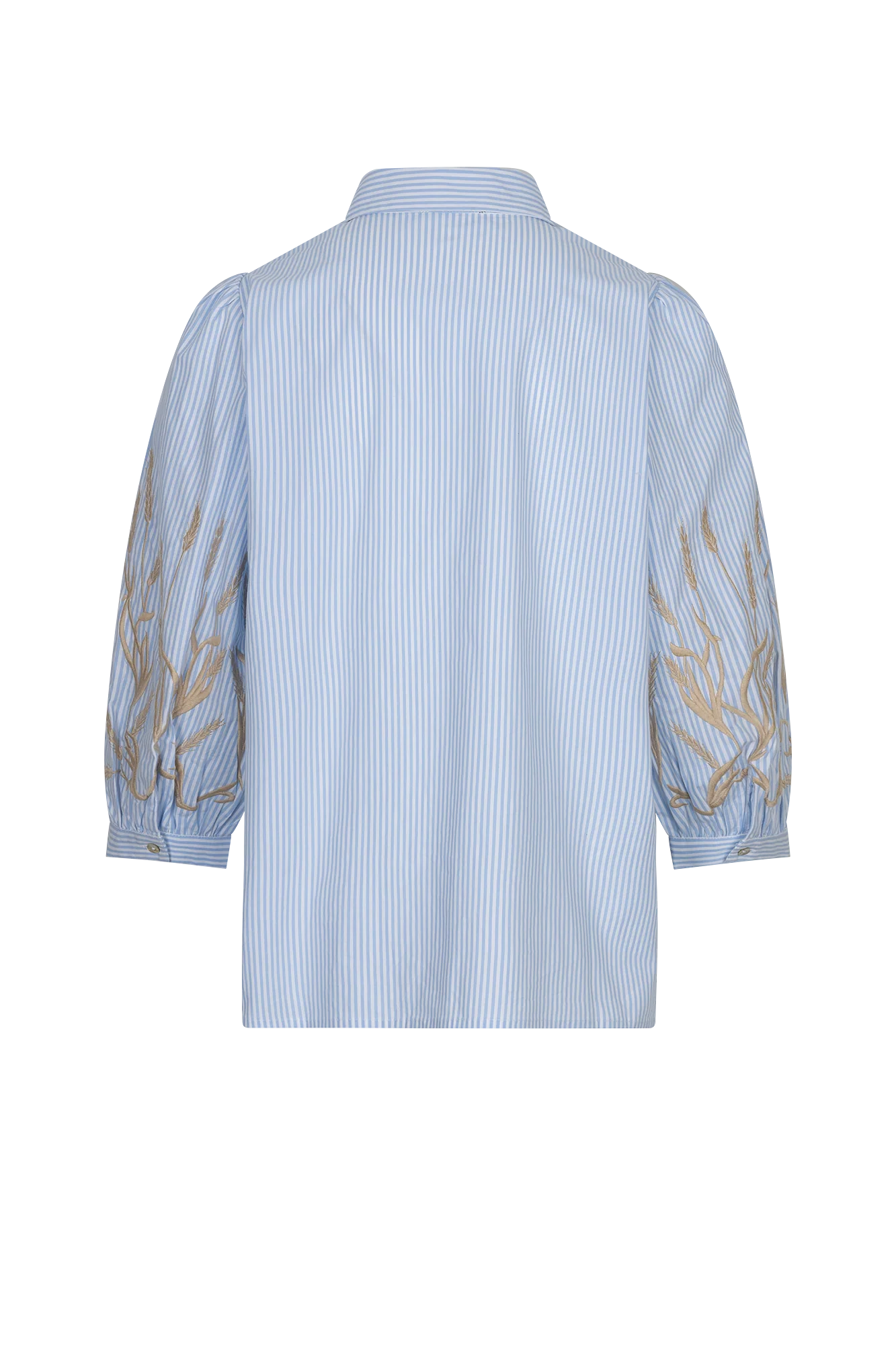 Kima Blouse Licht Blauw Streep - Image 3