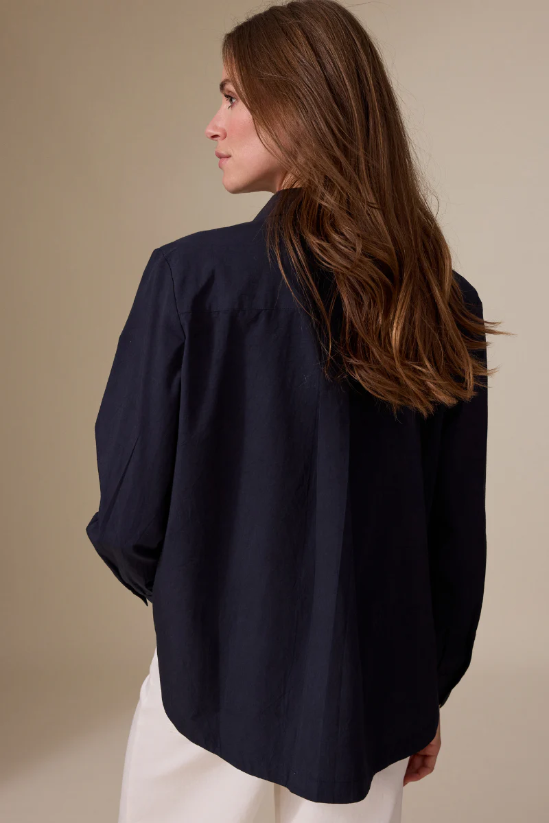 Krissy Blouse Marine-navy - Image 3