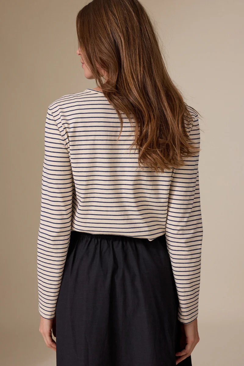 Lena Vest Marine-navy Streep - Image 3