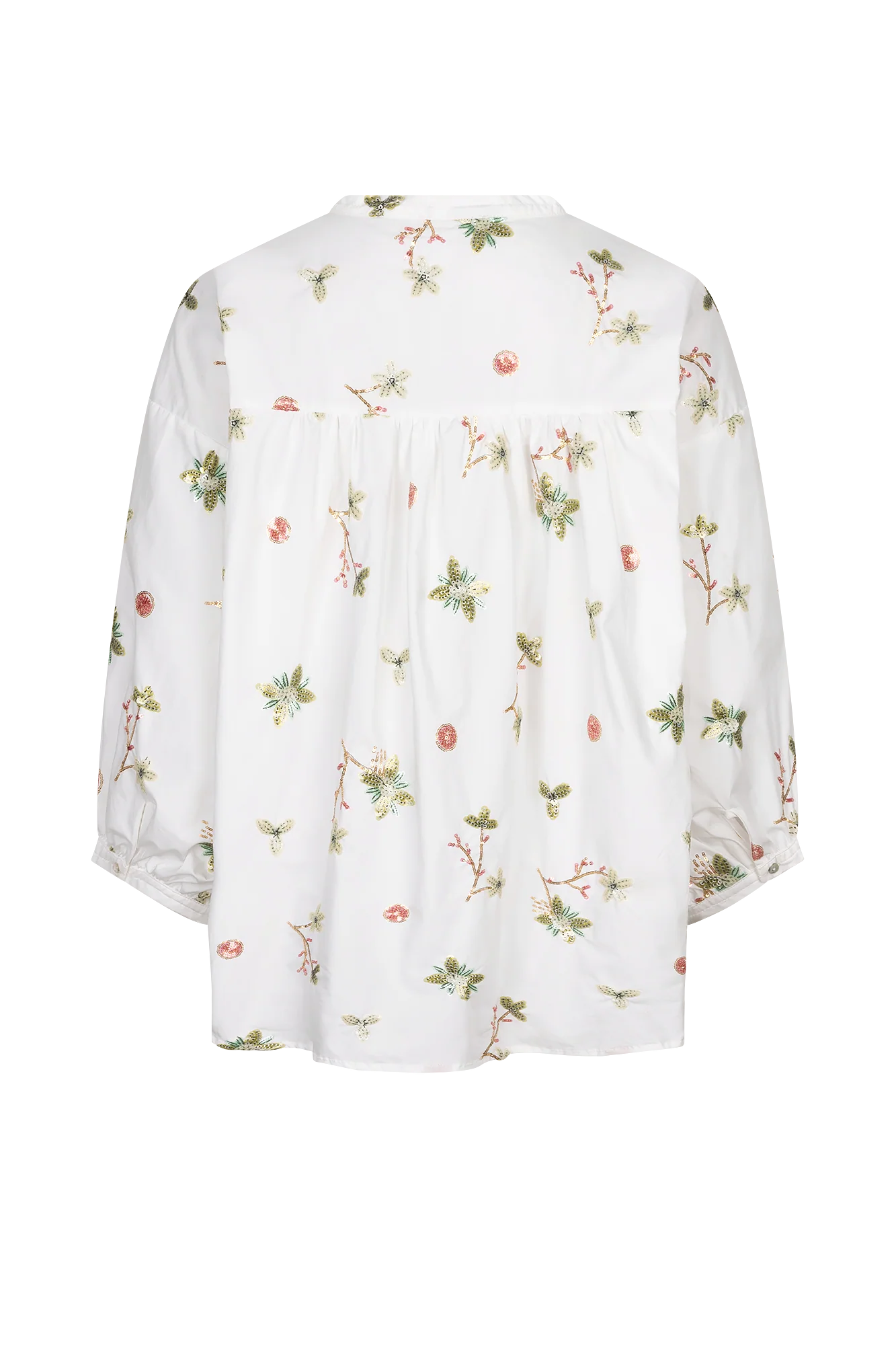 Luna Blouse Off-white Print - Image 6