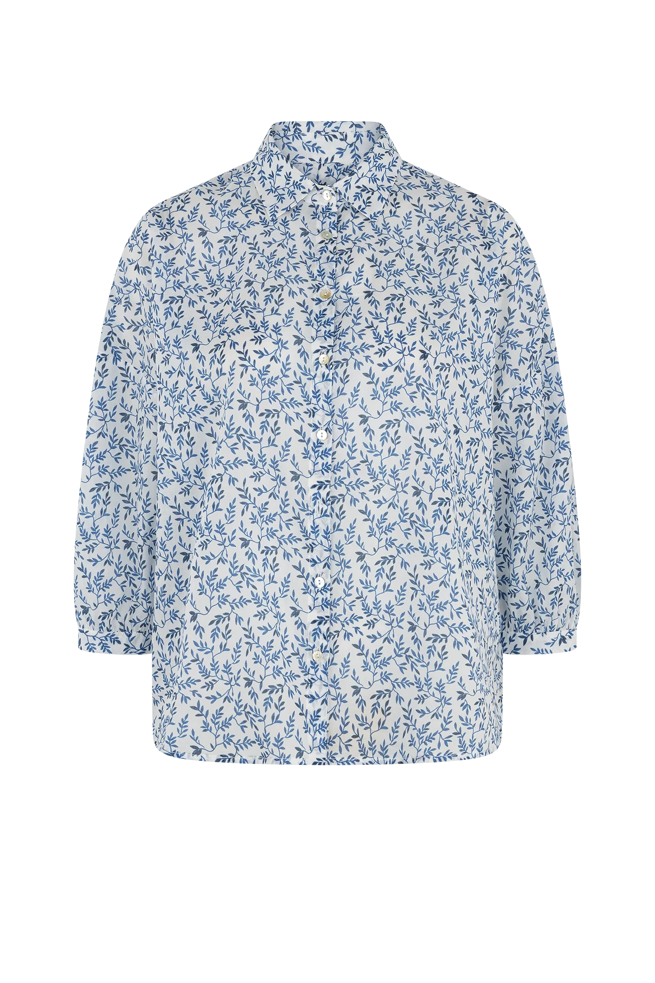 Maaike Blouse Blauw Print