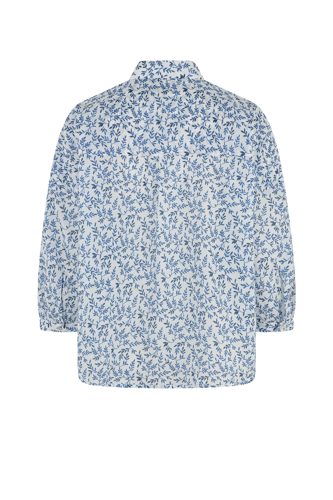 Maaike Blouse Blauw Print - Image 4